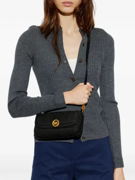 Geantă Michael Michael Kors din piele negru