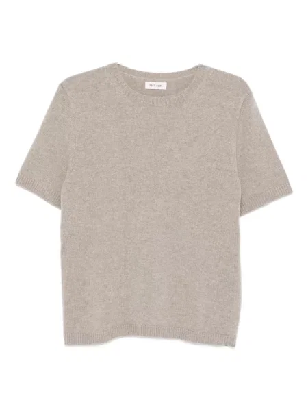 Tricou Soft Goat tricotate cu decolteu rotund