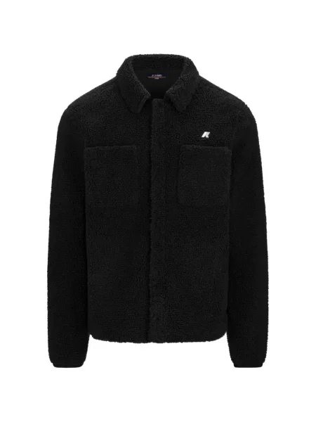 Cămașă K-way din fleece negru