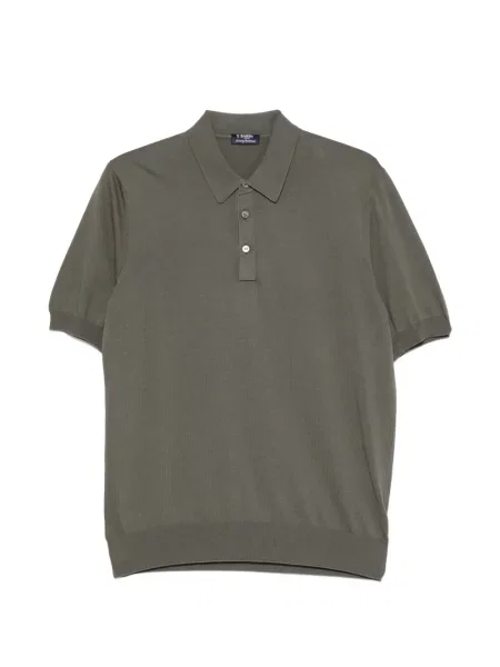 Scurt tricou polo Barba verde