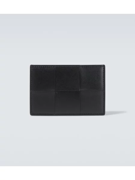 Portofel Bottega Veneta din piele negru