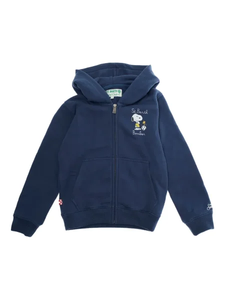 Bluza z kapturem dziecięca Mc2 Saint Barth niebieska
