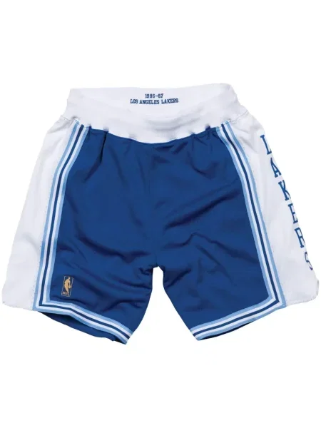 Pantaloni scurți Mitchell & Ness albastru