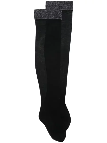 Ciorapi Maison Close transparente negru