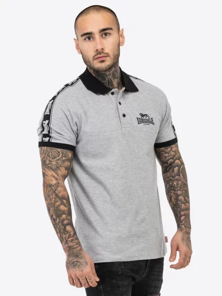 Polo regular fit Lonsdale Setter czarna