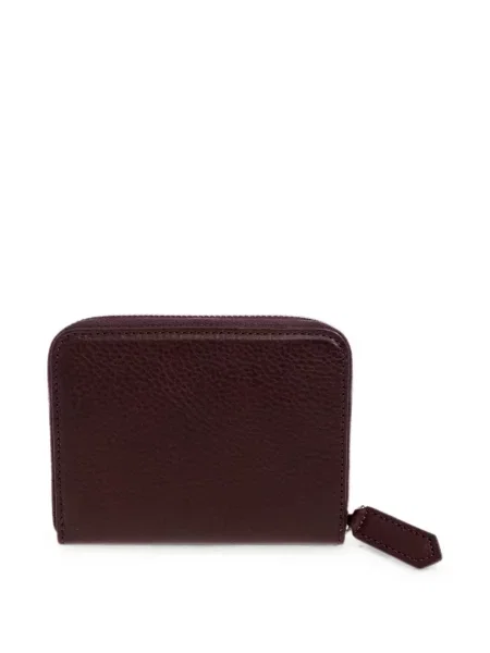 Portofel Dsquared2 din piele cu autograf maro
