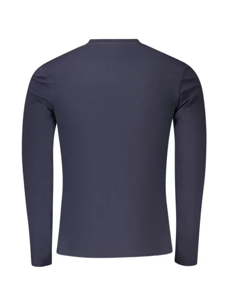 Tricou Guess cu autograf albastru