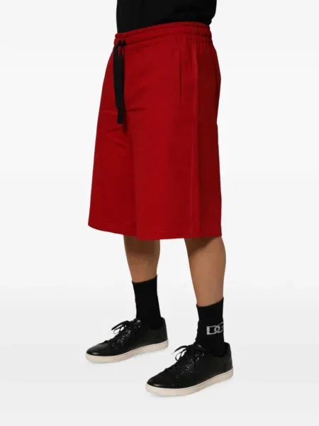 Pantaloni scurți Dolce & Gabbana cu cordon roșu