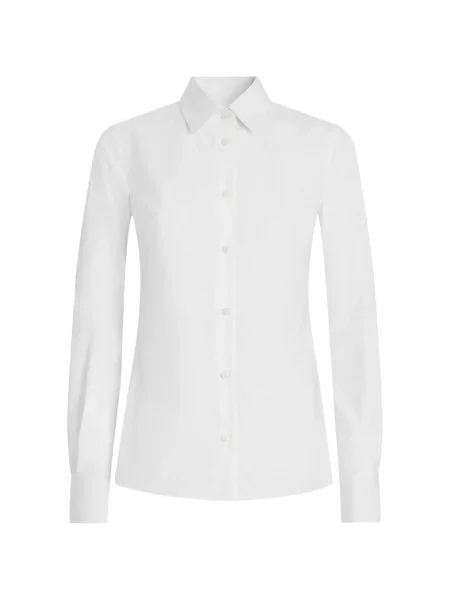 Cămașă Dolce & Gabbana din poplin alb