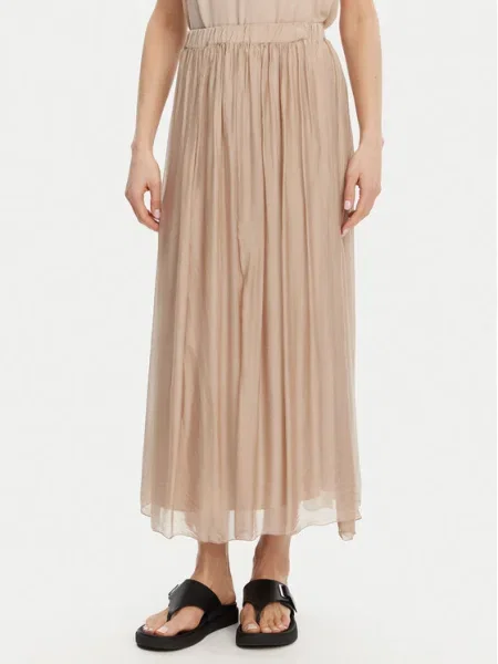 ViCOLO Fustă midi bej