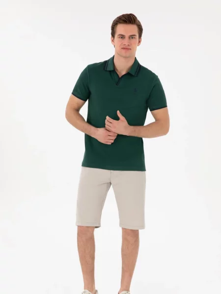 Поло US Polo оливковий