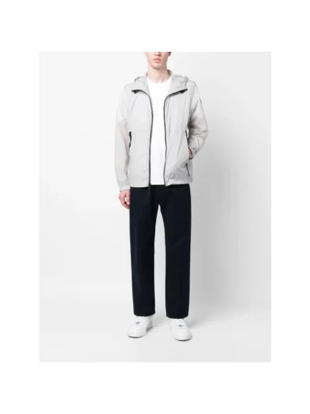 Kompaktowa wiatrówka Woolrich szara
