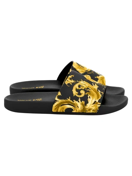 Versace Jeans Couture Klapki czarny