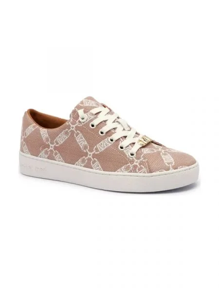 Michael Kors Tenisz cipő KEATON LACE UP bézs