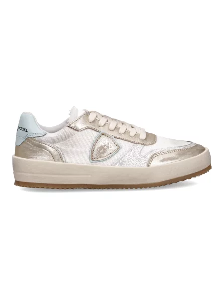 Buty do tenisa Philippe Model skórzane do tenisa białe