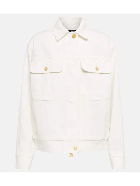 Kurtka jeansowa Tom Ford biała