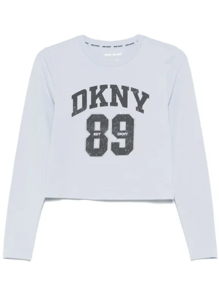 Tricou Dkny cu imagine albastru