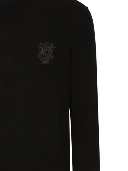 Kašmyro megztinis Dolce & Gabbana juoda