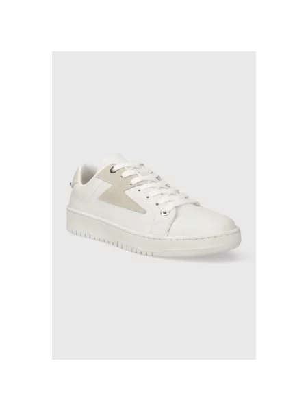 Neil Barett sneakersy skórzane DURAN białe