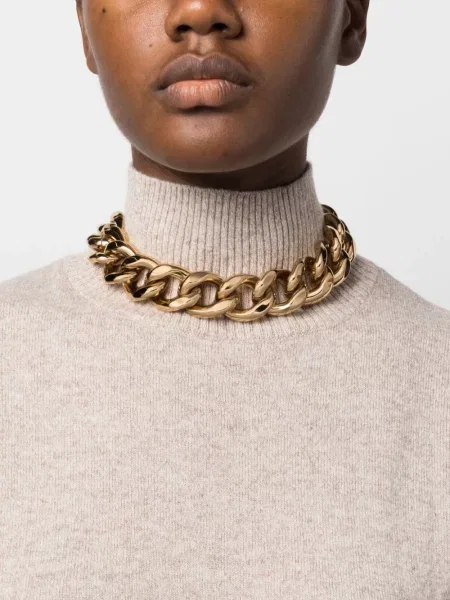 Vėrinys Isabel Marant chunky auksinė