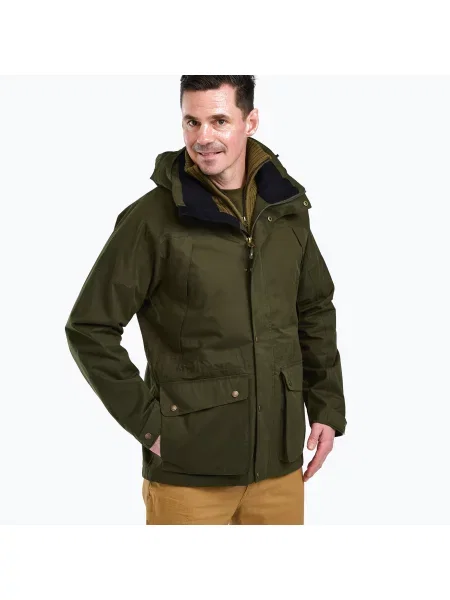 Férfi széldzseki Pinewood Nydala Classic 2L moss green Nydala Classic 2L zöld