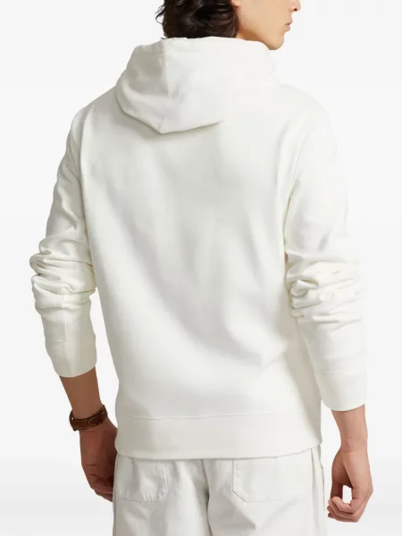 Boxeri Polo Ralph Lauren plisat cu broderie din piele gri