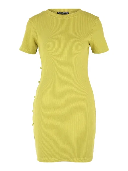 Nasty Gal Rochie tricotat stuf verde