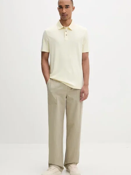 Calvin Klein férfi póló sárga