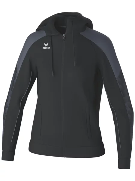 Bluza dresowa z kapturem Erima Evo Star czarna