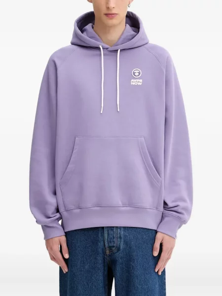 Hanorac cu glugă Aape By A Bathing Ape violet