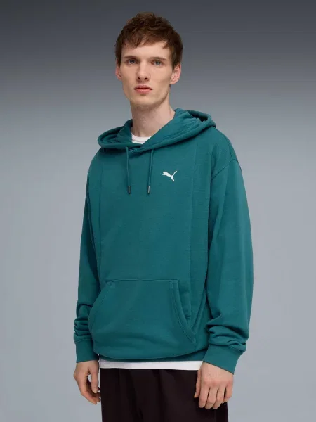 Худи Puma зеленое