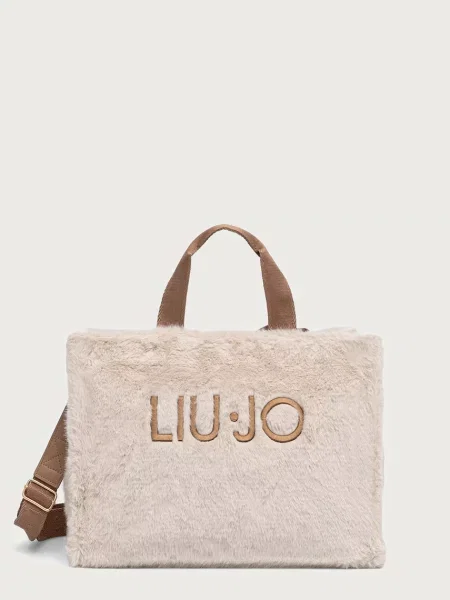 Liu Jo шопинг чанта дамска бежово