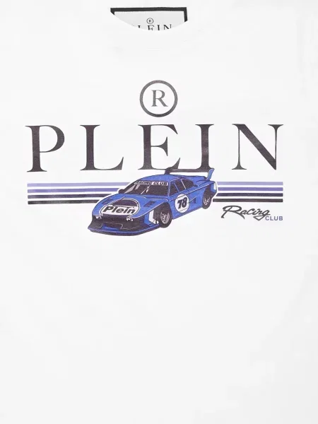 Dětské tričko Philipp Plein bílé