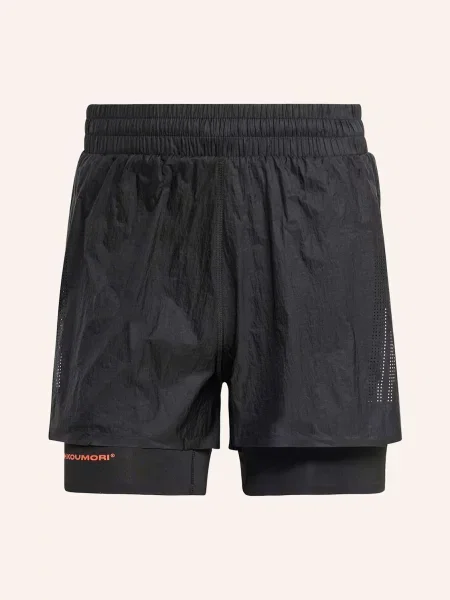 Adidas Běžecké Šortky 2 V 1 black černé