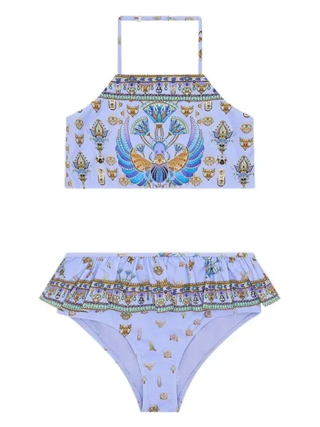 Bikini dziecięce Camilla fioletowe