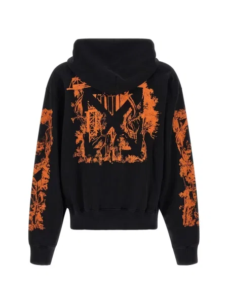 Hanorac cu glugă Off-white alb