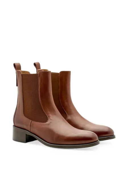 Botine chelsea Lottusse din piele maro