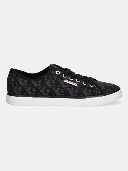 Calvin Klein Jeans Tenisky Ess Vulc Low Mg Cv Mono čierna
