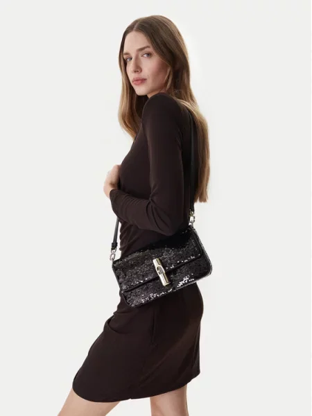 Furla Torebki Kobieta ONE SIZE Skóra Iride Small czarny