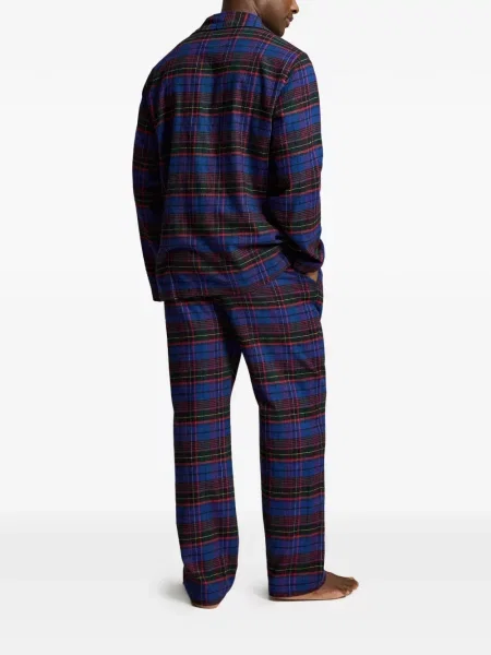 Șosete Polo Ralph Lauren cu model herringbone cu broderie plasă albastru