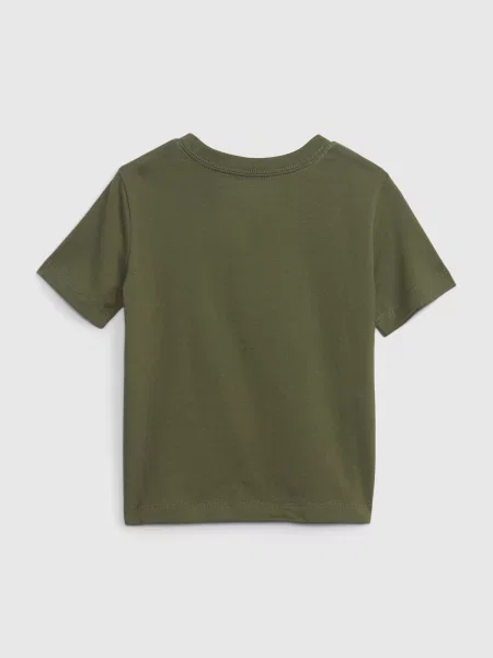 Tricou copii Gap verde