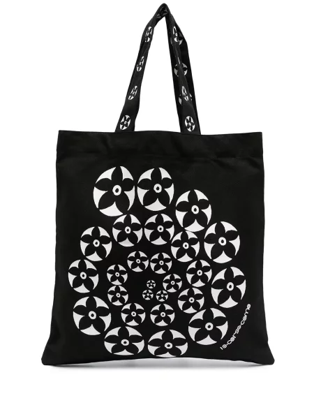 Geantă shopper 10 Corso Como cu imagine negru