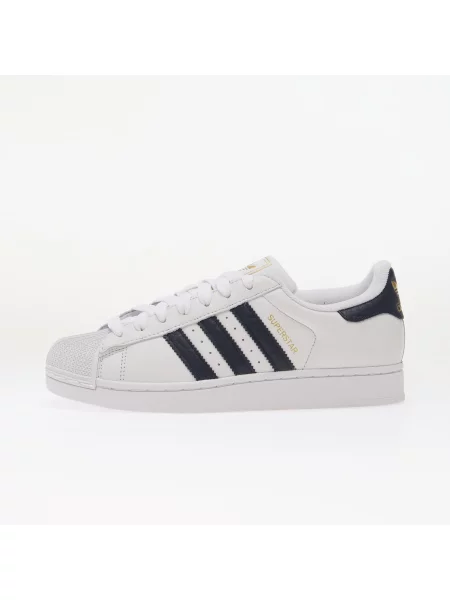 Trampki adidas Superstar II Ftwr White/ Night Indigo/ Gold Met. EUR 36 białe