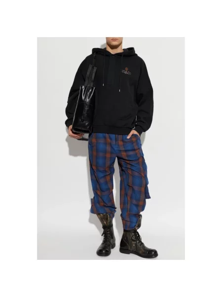 Bluza z kapturem Vivienne Westwood z kapturem czarna