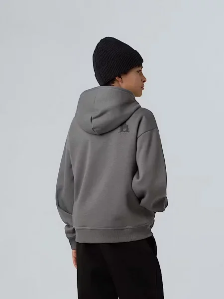 Детское худи The North Face серое
