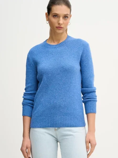 United Colors of Benetton Volnen pulover modra