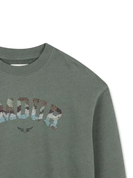 Bluza dziecięca Zadig & Voltaire zielona