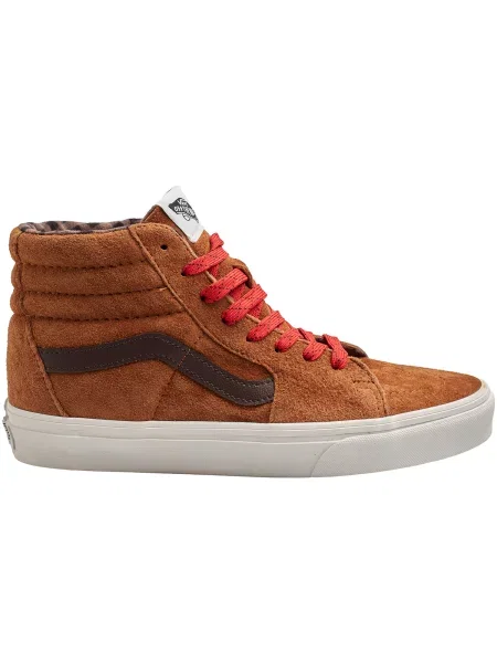 Členkové topánky Vans hnedá
