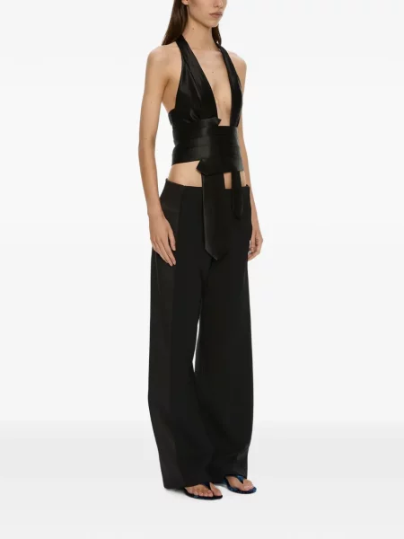 Pantaloni Christopher Esber negru