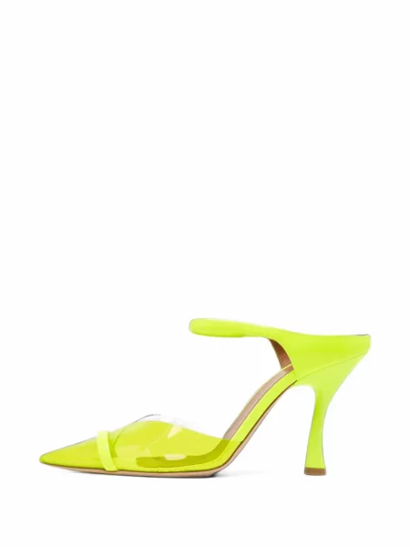 Papuci tip mules Malone Souliers din piele galben